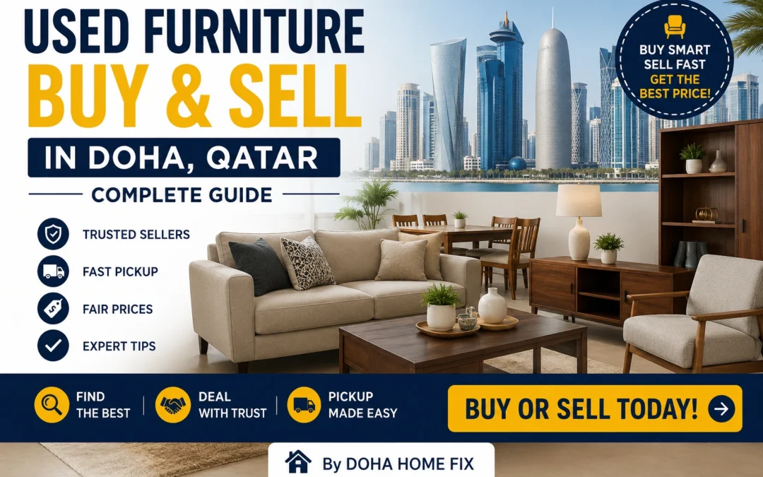 Used Furniture in Doha: Best Deals for Buyers & Sellers (2026)