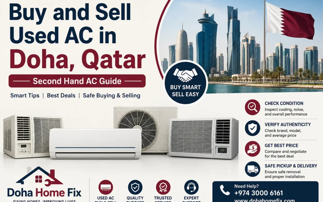 Buy and Sell Used AC in Doha, Qatar — Second Hand AC Guide
